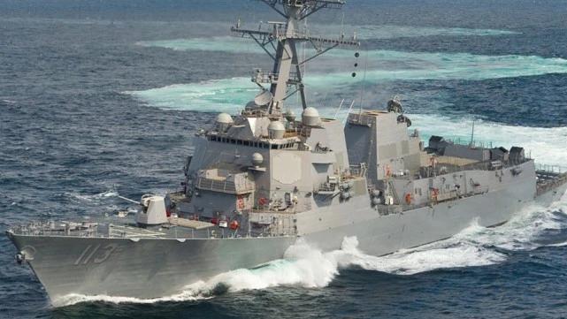 东部战区新闻发言人就美“菲恩”号导弹驱逐舰、“西尔斯”号海洋测量船过航台湾海峡发表谈话